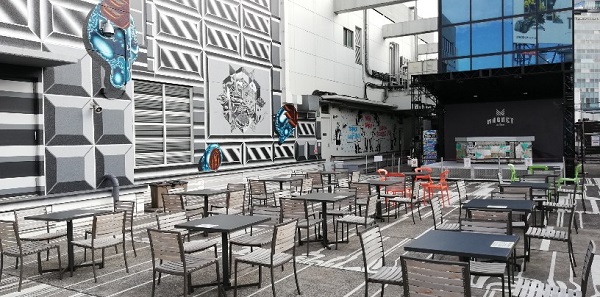 渋谷マグネットの屋上イベントスペース